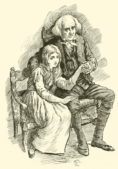 La pequeña Nell y su abuelo de Harold Copping